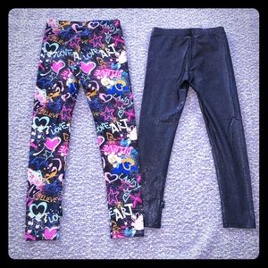 2 pairs of a Pixie Lane Leggings